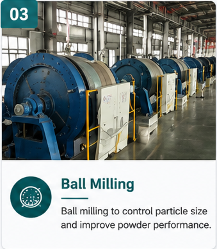 Ball milling process for aluminum powder paste